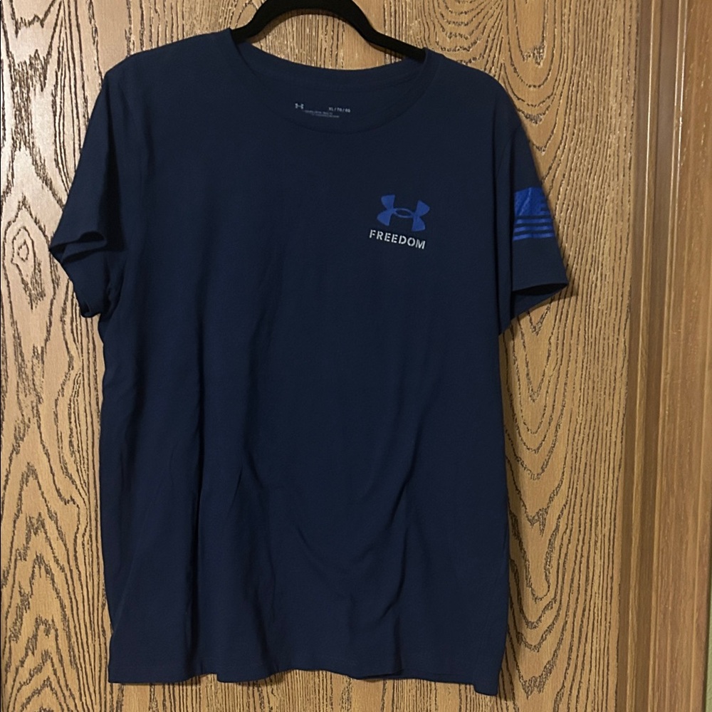 Under Armour Women’s Dark Blue Freedom Tee